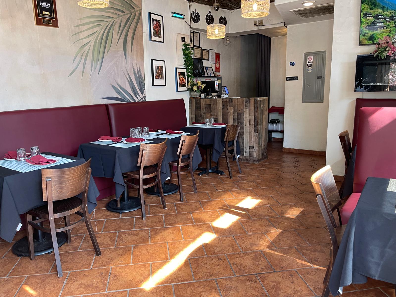 Indian Char House dine-in seating